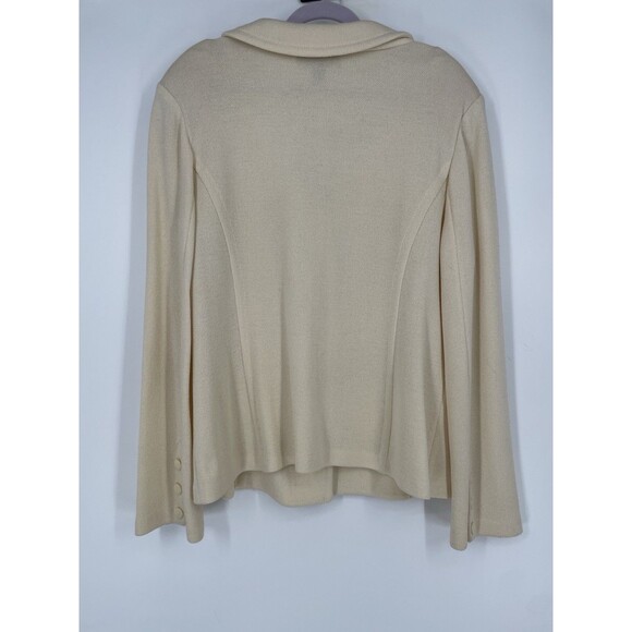 St John Collection Santana Knit Classic Wool Luxury Designer Skirt Suit Set - Picture 4 of 16